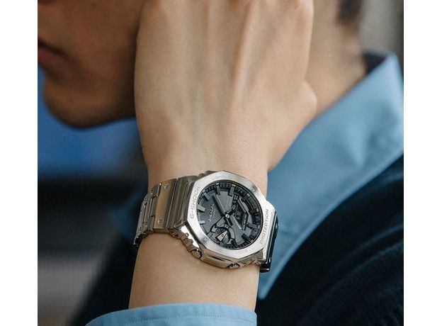 CASIO GM-B2100D-1AER MADE IN JAPAN, Вариации товара: Стальной/Черный, фото 8 | Интернет-магазин оригинальных часов и аксессуаров