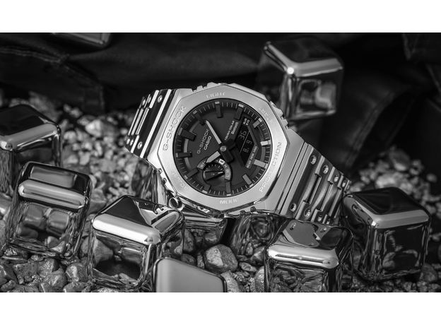 CASIO GM-B2100D-1AER MADE IN JAPAN, Вариации товара: Стальной/Черный, фото 6 | Интернет-магазин оригинальных часов и аксессуаров