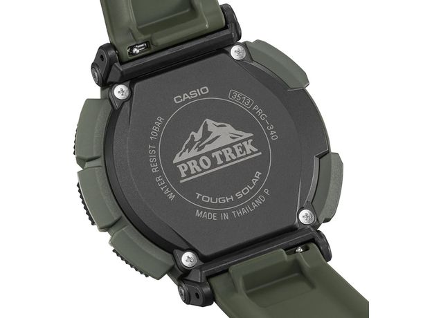 CASIO PRG-340-3ER, Варіант кольору: Чорний/Зелений, фото 3 | Интернет-магазин оригинальных часов и аксессуаров