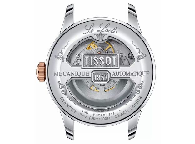 TISSOT T006.407.22.033.02 LE LOCLE POWERMATIC 80 OPEN HEART, фото 2 | Интернет-магазин оригинальных часов и аксессуаров
