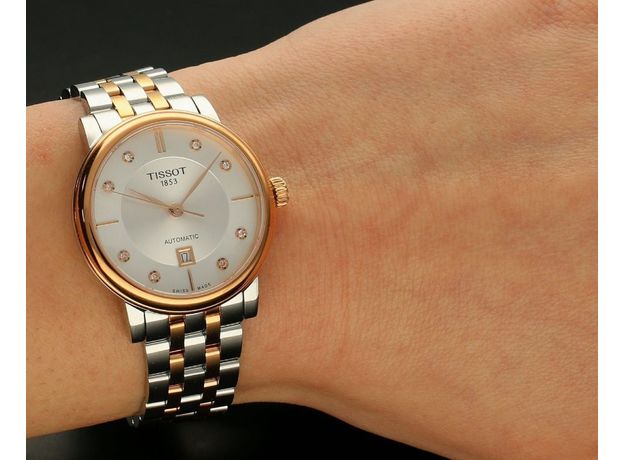 TISSOT T122.207.22.036.00 CARSON PREMIUM AUTOMATIC LADY, фото 5 | Интернет-магазин оригинальных часов и аксессуаров