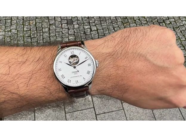 TISSOT T006.407.16.033.01 Le Locle POWERMATIC 80 OPEN HEART, фото 4 | Интернет-магазин оригинальных часов и аксессуаров