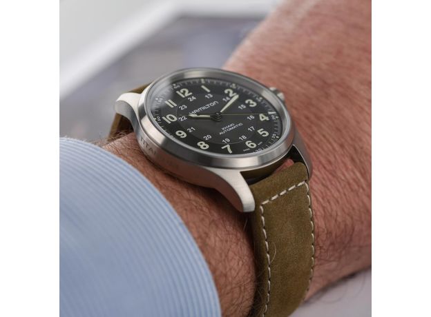 Hamilton H70545550 KHAKI FIELD TITANIUM AUTO, фото 11 | Интернет-магазин оригинальных часов и аксессуаров