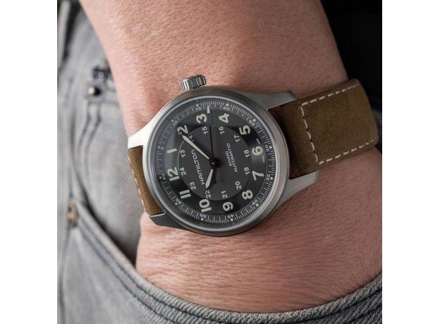 Hamilton H70545550 KHAKI FIELD TITANIUM AUTO, фото 10 | Интернет-магазин оригинальных часов и аксессуаров