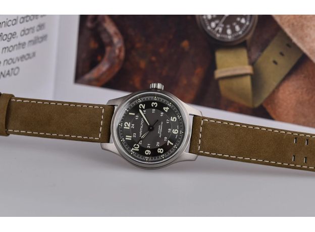 Hamilton H70545550 KHAKI FIELD TITANIUM AUTO, фото 3 | Интернет-магазин оригинальных часов и аксессуаров