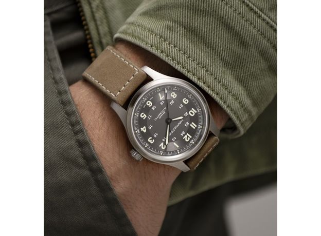 Hamilton H70545550 KHAKI FIELD TITANIUM AUTO, фото 9 | Интернет-магазин оригинальных часов и аксессуаров