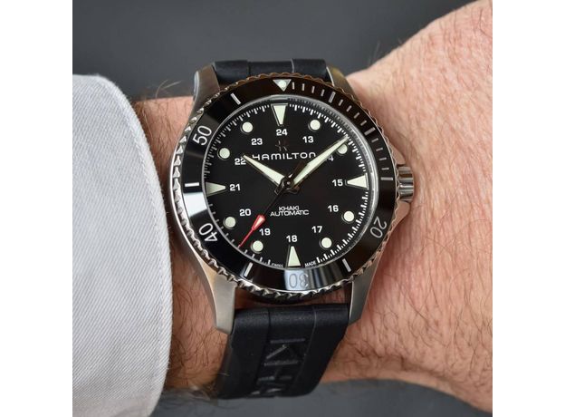 Hamilton H82515330 KHAKI NAVY SCUBA AUTO, фото 5 | Интернет-магазин оригинальных часов и аксессуаров