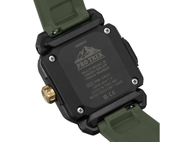 CASIO PRW-6900Y-3ER, Вариации товара: Черный/Зеленый, фото 3 | Интернет-магазин оригинальных часов и аксессуаров