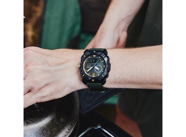 CASIO PRW-6900Y-3ER, Вариации товара: Черный/Зеленый, фото 5 | Интернет-магазин оригинальных часов и аксессуаров