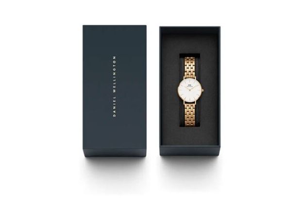 Daniel Wellington DW00100614 Petite 5-Link Evergold 28, фото 4 | Интернет-магазин оригинальных часов и аксессуаров