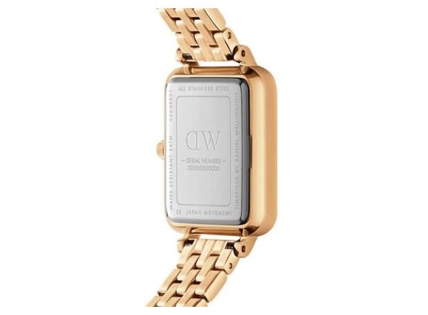 Daniel Wellington DW00100622 Quadro 5-Link Evergold 20X26, фото 3 | Интернет-магазин оригинальных часов и аксессуаров