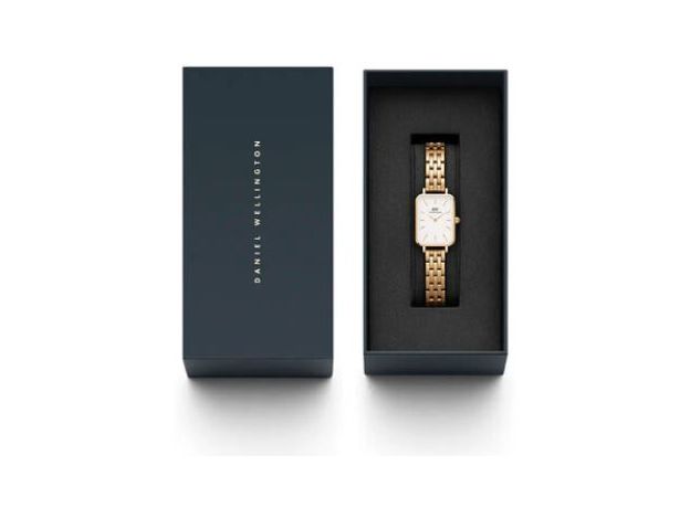 Daniel Wellington DW00100622 Quadro 5-Link Evergold 20X26, фото 4 | Интернет-магазин оригинальных часов и аксессуаров