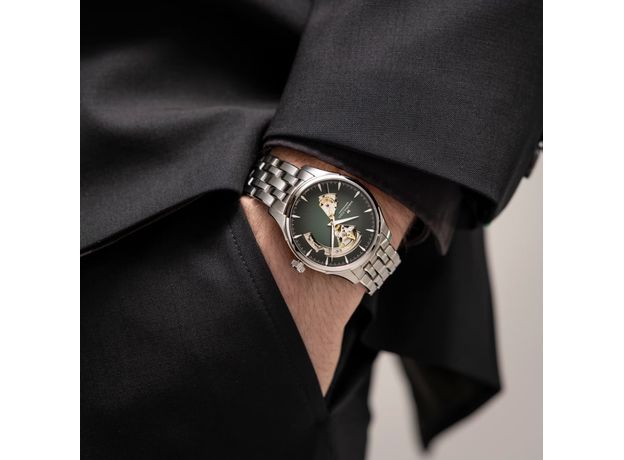 Hamilton H32675160 JAZZMASTER OPEN HEART, фото 5 | Интернет-магазин оригинальных часов и аксессуаров