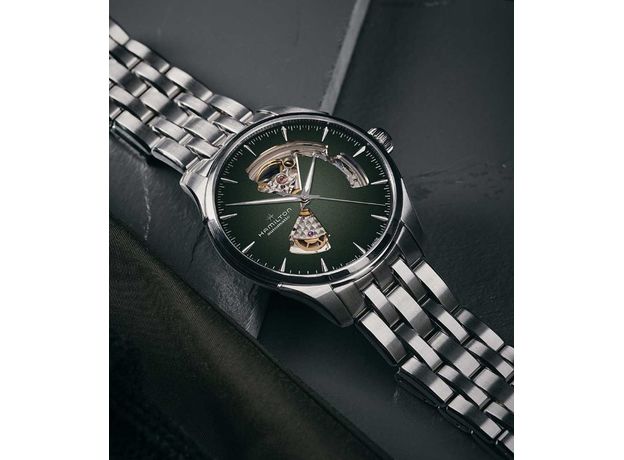 Hamilton H32675160 JAZZMASTER OPEN HEART, фото 6 | Интернет-магазин оригинальных часов и аксессуаров