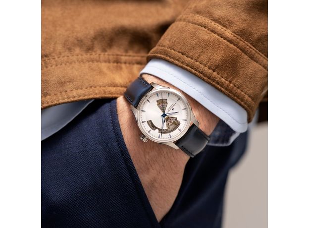 Hamilton H32675650 JAZZMASTER OPEN HEART, фото 6 | Интернет-магазин оригинальных часов и аксессуаров