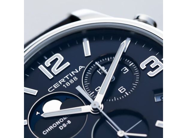 CERTINA C033.460.16.047.00 DS-8 Moon Phase, фото 2 | Интернет-магазин оригинальных часов и аксессуаров