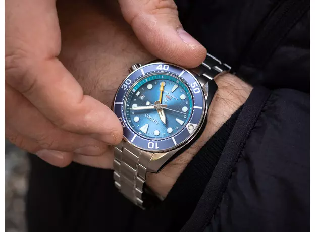 SEIKO SFK001J1 PROSPEX SUMO GMT SOLAR, фото 3 | Интернет-магазин оригинальных часов и аксессуаров