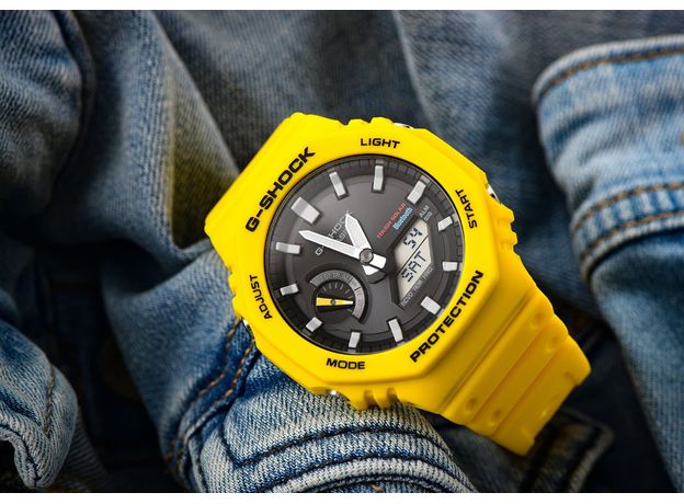 CASIO GA-B2100C-9AER Bluetooth, Варіант кольору: Чорний/Жовтий, фото 3 | Интернет-магазин оригинальных часов и аксессуаров