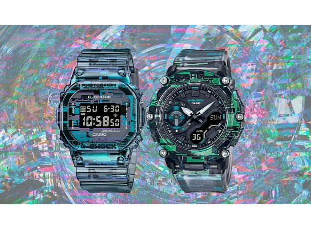 CASIO GA-2200NN-1AER, Варіант кольору: Прозорий/Різнокольоровий, фото 3 | Интернет-магазин оригинальных часов и аксессуаров