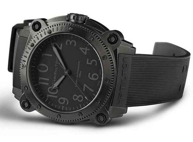 Hamilton H78505330 KHAKI NAVY BELOWZERO AUTO TITANIUM 1000M, фото 6 | Интернет-магазин оригинальных часов и аксессуаров
