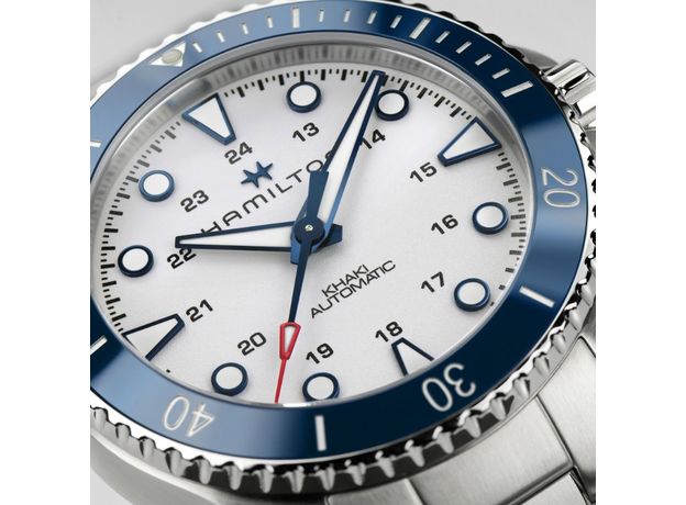 Hamilton H82505150 KHAKI NAVY SCUBA AUTO, фото 4 | Интернет-магазин оригинальных часов и аксессуаров