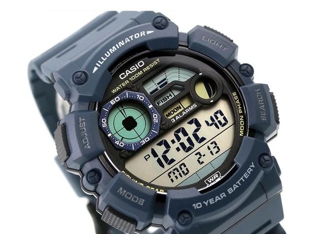 CASIO WS-1500H-2AVEF, Варіант кольору:  Синій, фото 4 | Интернет-магазин оригинальных часов и аксессуаров