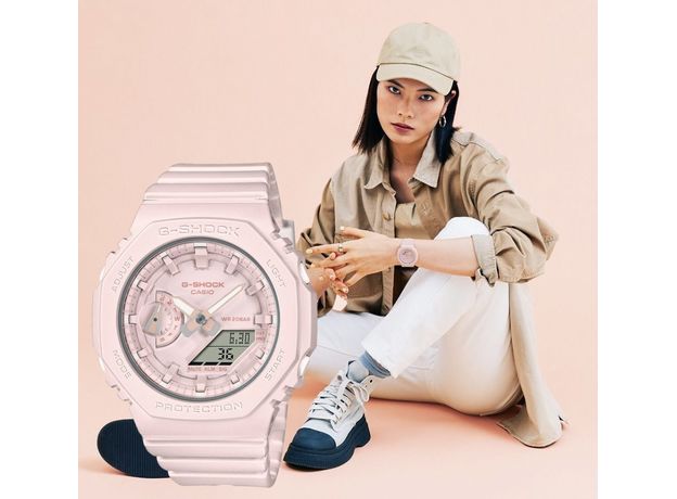 CASIO GMA-S2100BA-4AER, Варіант кольору: Бежевий/Рожевий, фото 3 | Интернет-магазин оригинальных часов и аксессуаров