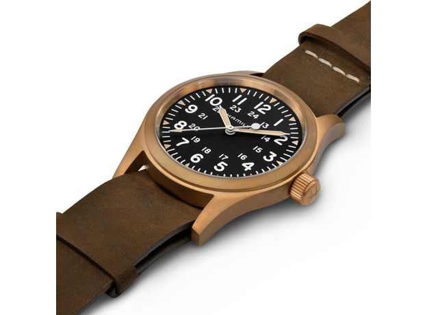 Hamilton H69459530 KHAKI FIELD MECHANICAL BRONZE, фото 2 | Интернет-магазин оригинальных часов и аксессуаров
