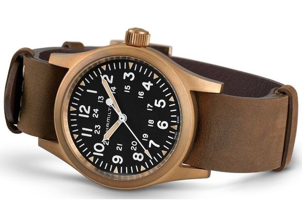 Hamilton H69459530 KHAKI FIELD MECHANICAL BRONZE, фото 3 | Интернет-магазин оригинальных часов и аксессуаров