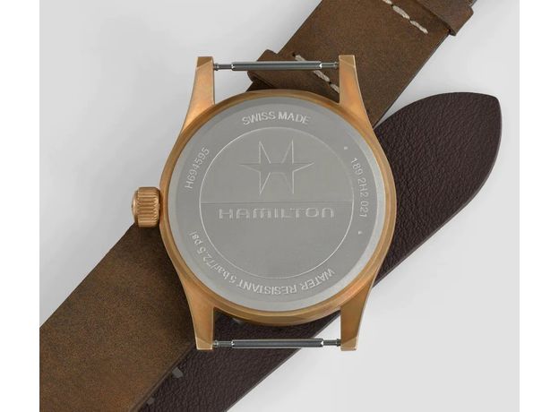 Hamilton H69459530 KHAKI FIELD MECHANICAL BRONZE, фото 5 | Интернет-магазин оригинальных часов и аксессуаров