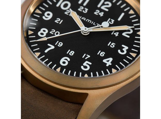 Hamilton H69459530 KHAKI FIELD MECHANICAL BRONZE, фото 6 | Интернет-магазин оригинальных часов и аксессуаров