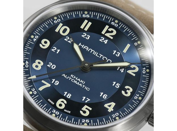 Hamilton H70545540 KHAKI FIELD TITANIUM AUTO, фото 3 | Интернет-магазин оригинальных часов и аксессуаров