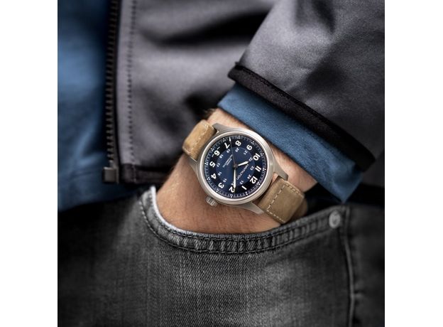 Hamilton H70545540 KHAKI FIELD TITANIUM AUTO, фото 4 | Интернет-магазин оригинальных часов и аксессуаров