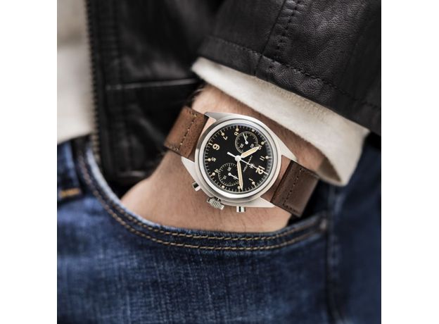 Hamilton H76409530 KHAKI AVIATION PIONEER MECHANICAL CHRONO, фото 6 | Интернет-магазин оригинальных часов и аксессуаров