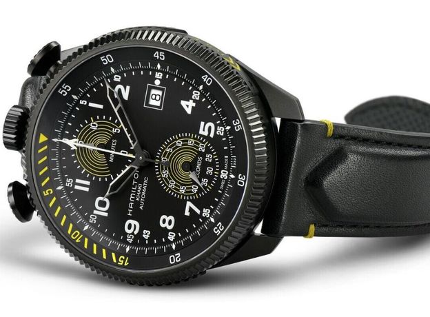 Hamilton H76786733 KHAKI AVIATION TAKEOFF AUTO CHRONO, фото 3 | Интернет-магазин оригинальных часов и аксессуаров