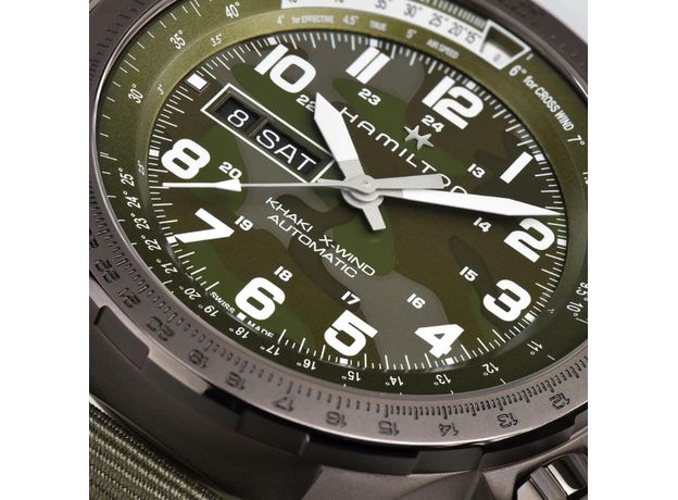 Hamilton H77775960 KHAKI AVIATION X-WIND AUTO, фото 8 | Интернет-магазин оригинальных часов и аксессуаров