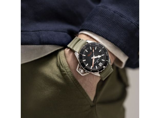 Hamilton H77825331 KHAKI NAVY FROGMAN, фото 3 | Интернет-магазин оригинальных часов и аксессуаров