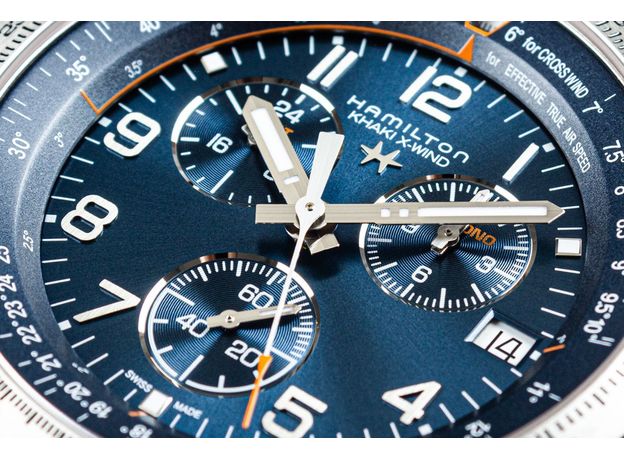 Hamilton H77922141 KHAKI AVIATION X-WIND GMT CHRONO, фото 6 | Интернет-магазин оригинальных часов и аксессуаров