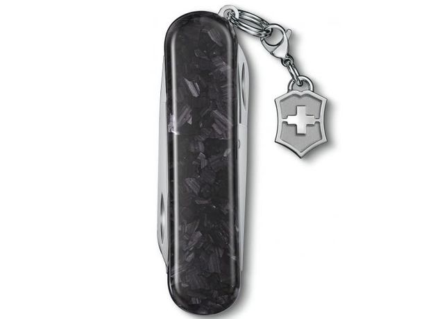 Складной нож Victorinox Vx06221.90 (0.6221.90) CLASSIC BRILLIANT CARBON, фото 3 | Интернет-магазин оригинальных часов и аксессуаров