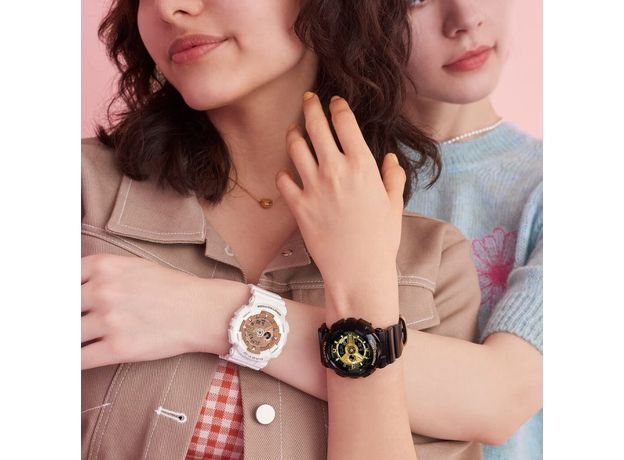 CASIO BA-110X-7A1ER, Варіант кольору: Позолота/Білий, фото 7 | Интернет-магазин оригинальных часов и аксессуаров