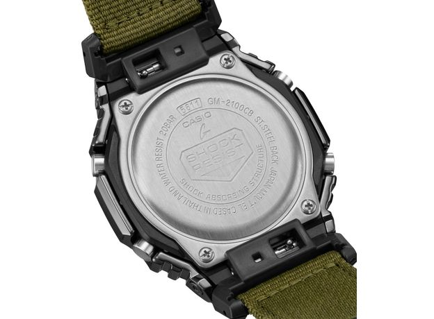 CASIO GM-2100CB-3AER, Варіант кольору: Сталевий/Зелений, фото 5 | Интернет-магазин оригинальных часов и аксессуаров