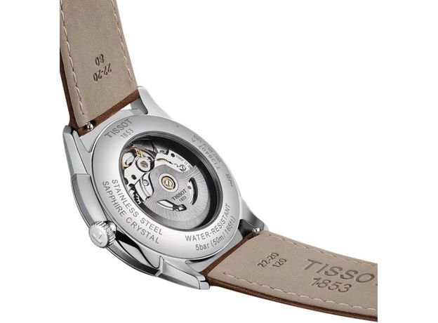 TISSOT T139.407.16.261.00 CHEMIN DES TOURELLES POWERMATIC 80, фото 6 | Интернет-магазин оригинальных часов и аксессуаров