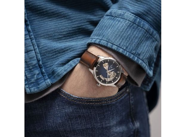 Hamilton H32675540 JAZZMASTER OPEN HEART, фото 2 | Интернет-магазин оригинальных часов и аксессуаров