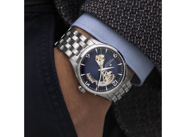 Hamilton H32705141 JAZZMASTER OPEN HEART, фото 3 | Интернет-магазин оригинальных часов и аксессуаров