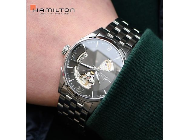 Hamilton H32705181 JAZZMASTER OPEN HEART, фото 4 | Интернет-магазин оригинальных часов и аксессуаров