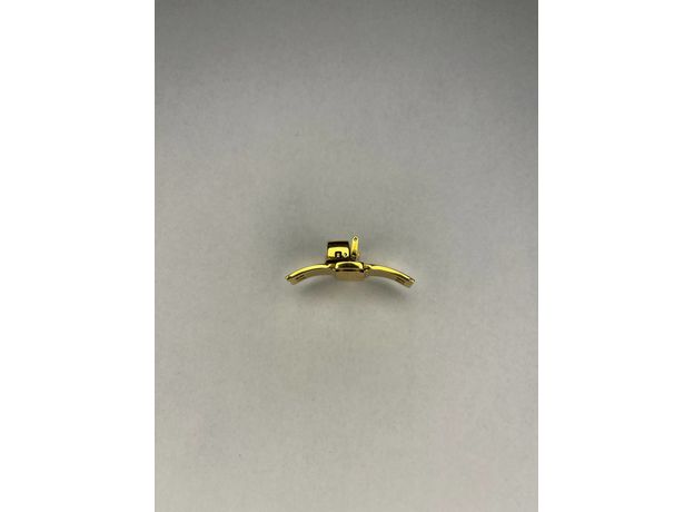 Клипса-застежка RATE ZBR-016 22mm automatic (Золото), фото 4 | Интернет-магазин оригинальных часов и аксессуаров