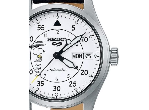 SEIKO SRPK27K1 SEIKO 5 SPORTS PEANUTS "PARACHUTE" LIMITED EDITION 36MM, фото 3 | Интернет-магазин оригинальных часов и аксессуаров