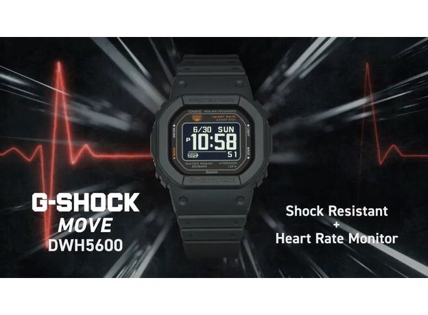 CASIO DW-H5600-1ER Smart-Bluetooth, Варіант кольору: Чорний, фото 6 | Интернет-магазин оригинальных часов и аксессуаров