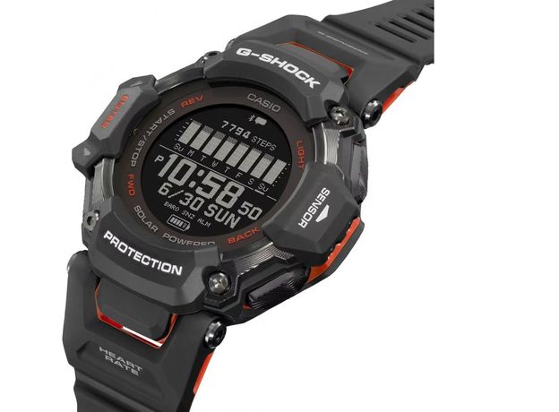 CASIO GBD-H2000-1AER Smart-Bluetooth, Вариации товара: Черный/Оранжевый, фото 2 | Интернет-магазин оригинальных часов и аксессуаров