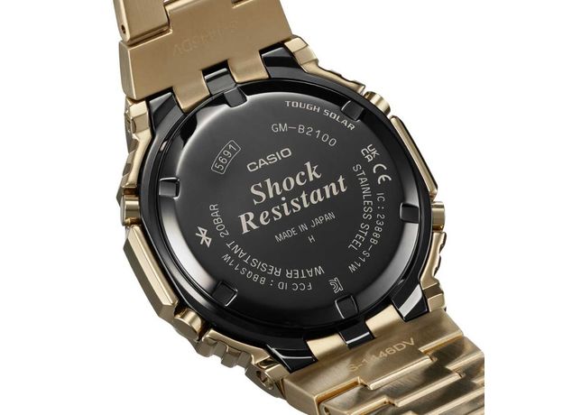 CASIO GM-B2100GD-9AER MADE IN JAPAN, Варіант кольору: Позолота/Жовтий, фото 7 | Интернет-магазин оригинальных часов и аксессуаров